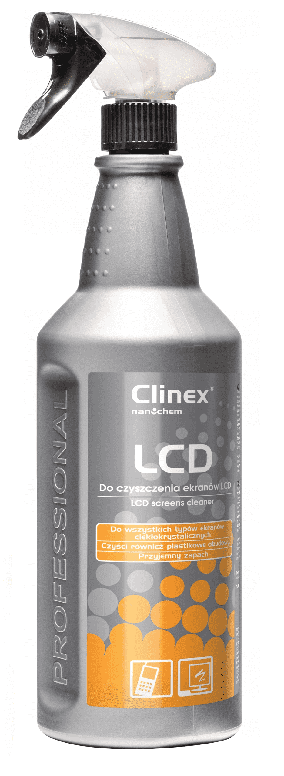 Clinex LCD screen cleaning liquid 1000 ml (77187) tīrīšanas līdzeklis