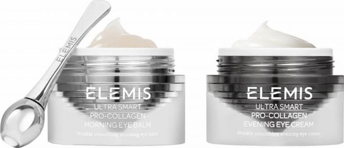 Elemis ELEMIS Ultra Smart Pro-Collagen Eye Treatment Duo przeciwzmarszczkowy krem pod oczy na dzien i na noc 2x10m 641628501601 (64162850160 ēnas