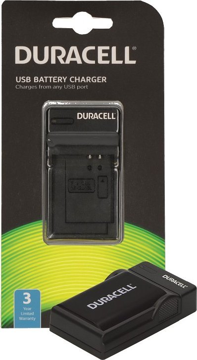 Duracell Charger with USB Cable for DRC2L/NB-2L