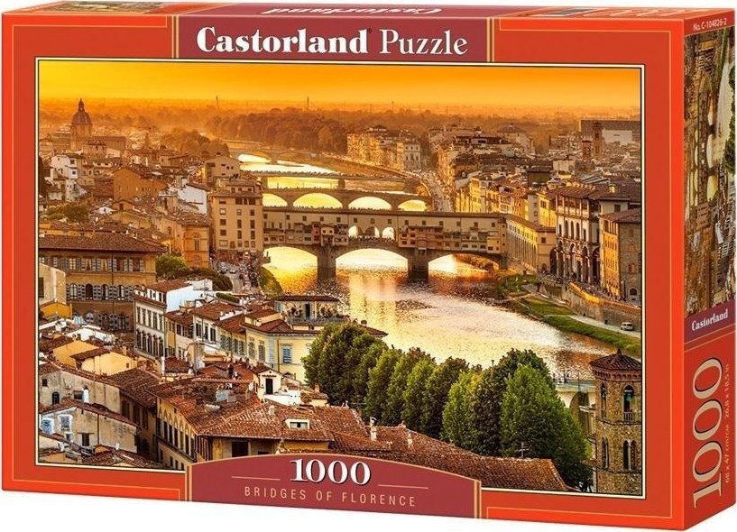 Castorland Puzzle 1000 Mosty Florencji CASTOR 505831 (5904438104826) puzle, puzzle