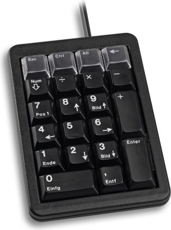 Cherry G84-4700LUCDE-2 Keypad (German), USB Black, Cable length: 1.75 m USB kabelis