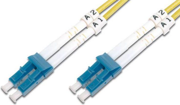 DIGITUS Fiber Optic Patch Cord, duplex SM OS2 LC / LC 1m tīkla kabelis