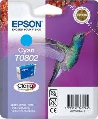 Epson T0802 Ink Cartridge Cyan kārtridžs