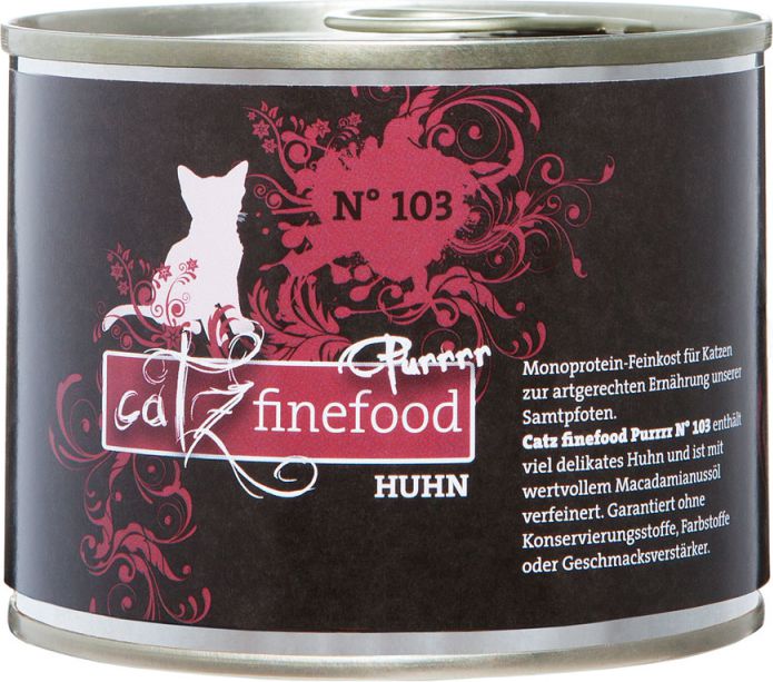 Catz Finefood Purrrr N.103 Drob puszka 200g 14812 (4260101769411) kaķu barība