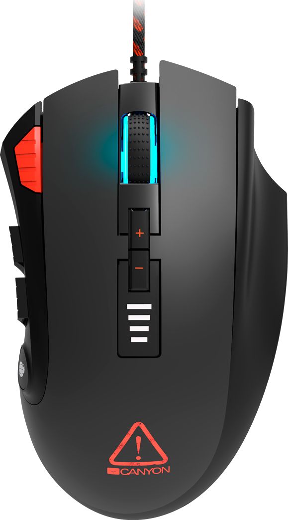 Canyon Gaming Maus Merkava  RGB Backlight 12 Tasten    black retail Datora pele