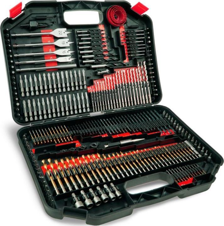 Dedra Set of drills and bits 246 pcs.