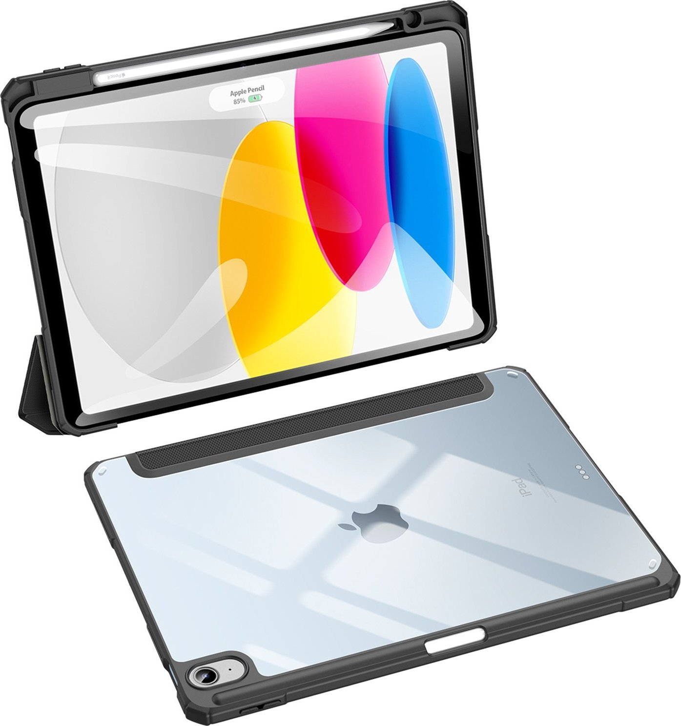 Etui na tablet Dux Ducis Dux Ducis Toby etui iPad 10.9'' 2022 (10 gen.) pokrowiec z miejscem na rysik Apple Pencil smart cover podstawka cza planšetdatora soma