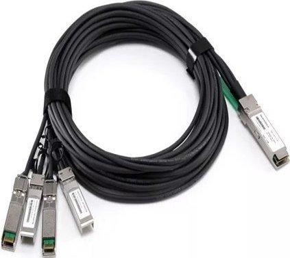 Cable Dell QSFP+ To 4x 10GbE SFP+ 0,5m datortīklu aksesuārs