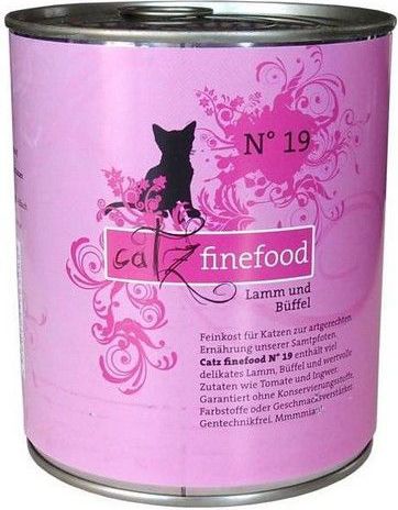 Catz Finefood N.19 Jagniecina i Bawol puszka 800g 12081 (4260101763068) kaķu barība