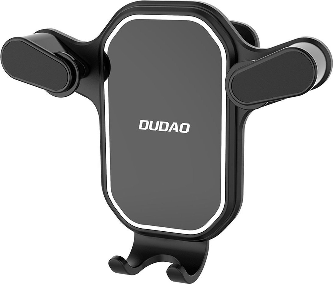 Dudao Dudao grawitacyjny uchwyt samochodowy do telefonu na nawiew kratke wentylacyjna czarny (F12H) DDA238 (6973687244255) Mobilo telefonu turētāji