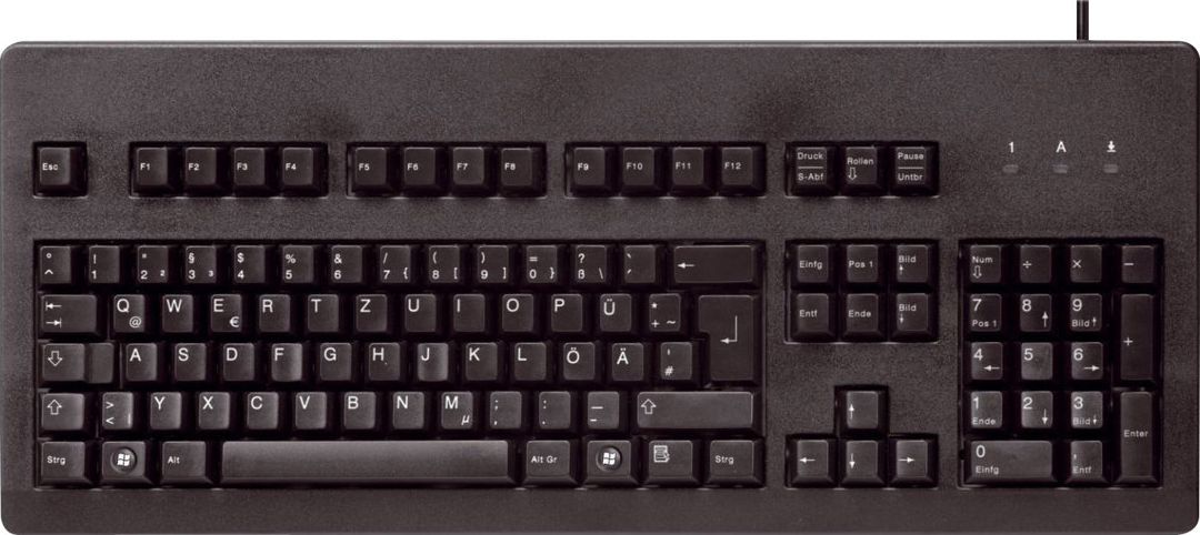 Cherry  Std. PC keyboard G80-3000 PS2,DE klaviatūra