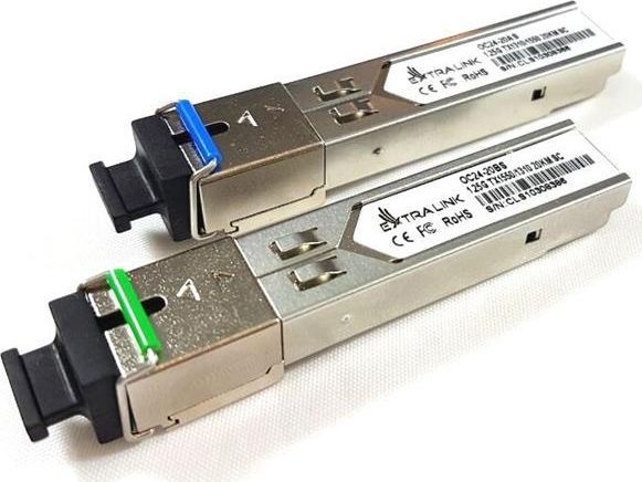 Modules SFP 1.25G SFP WDM 1310/1550nm 20km datortīklu aksesuārs