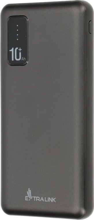 Powerbank ExtraLink EPB-098B 10000 mAh Czarny Powerbank, mobilā uzlādes iekārta