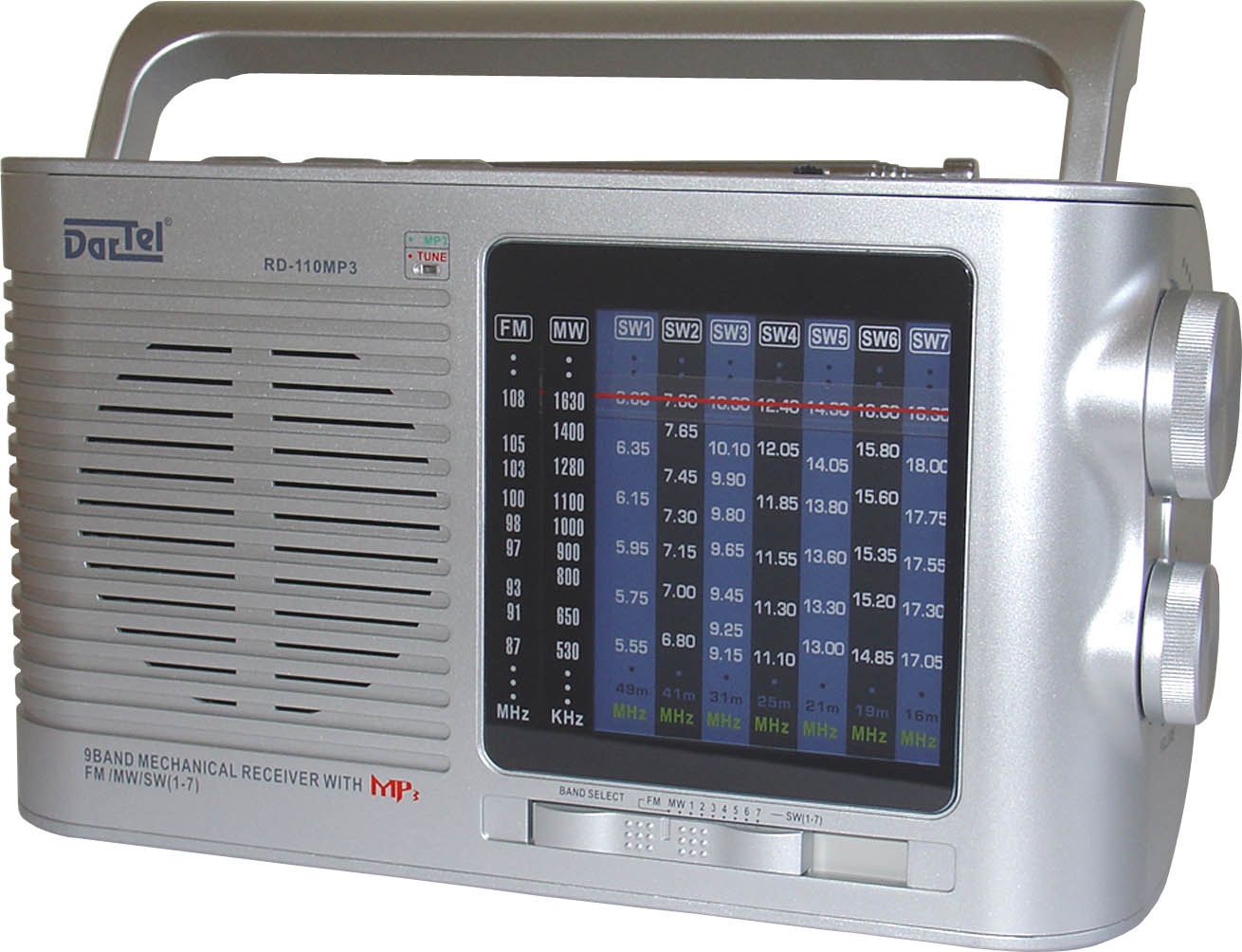 Radio Dartel RD-110MP3 RD-110MP3S (5901947680339) radio, radiopulksteņi