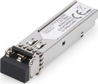 Digitus Mini SFP Module DN-81000-04 Multimode, HPE-compatible LC Duplex Connector, 1250 Mbit/s, Wavelength 850 nm, Maximum transfer distance datortīklu aksesuārs