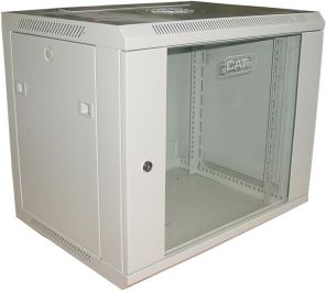 DIGITUS Wallmount cabinet 6U, 600x450mm, grey RAL 7035 Serveru aksesuāri