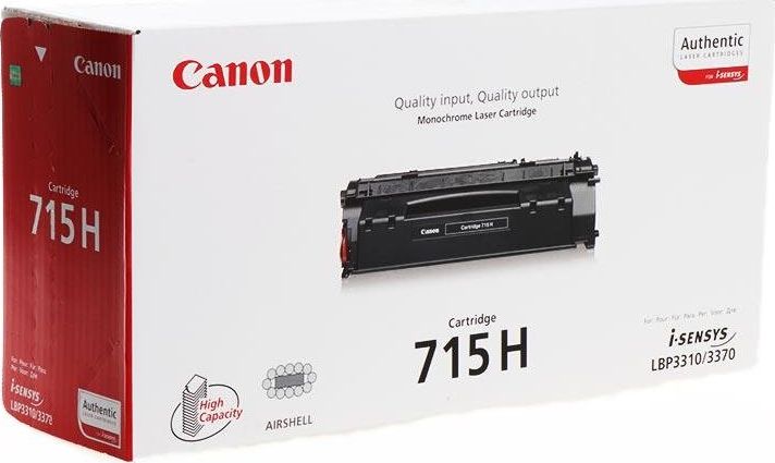 Toner Canon CRG715H black | 7000pgs | LBP 3310/ 3370 toneris