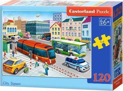 Castorland Puzzle 120 City Square puzle, puzzle