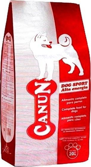 CANUN karma CANUN dla psow silnych aktywnych DOG SPORT duzo energiI 991 (8437006714518) barība suņiem