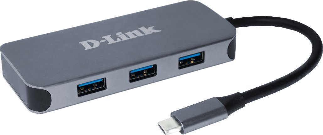 D-Link 6-in-1 USB-C Hub with HDMI/Gigabit Ethernet/Power Delivery DUB-2335 0790069468629 dock stacijas HDD adapteri