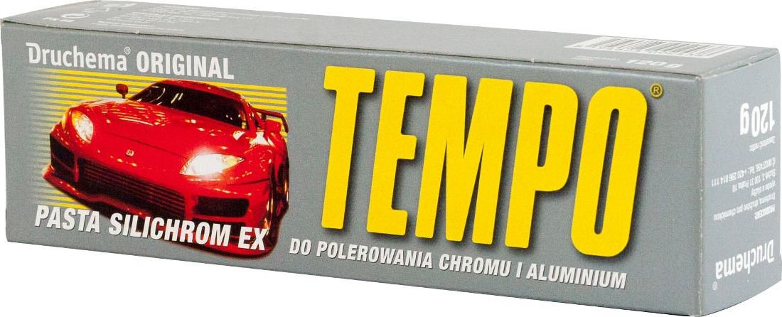 DRUCHEMA Tempo Original Silichrom - pasta do aluminium i chromu 120g DOTEMPO-CHROM (8594825002438) auto kopšanai