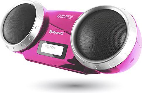 Camry Audio/Speaker 	CR 1139p 5 W, Wireless connection, Pink, Bluetooth datoru skaļruņi