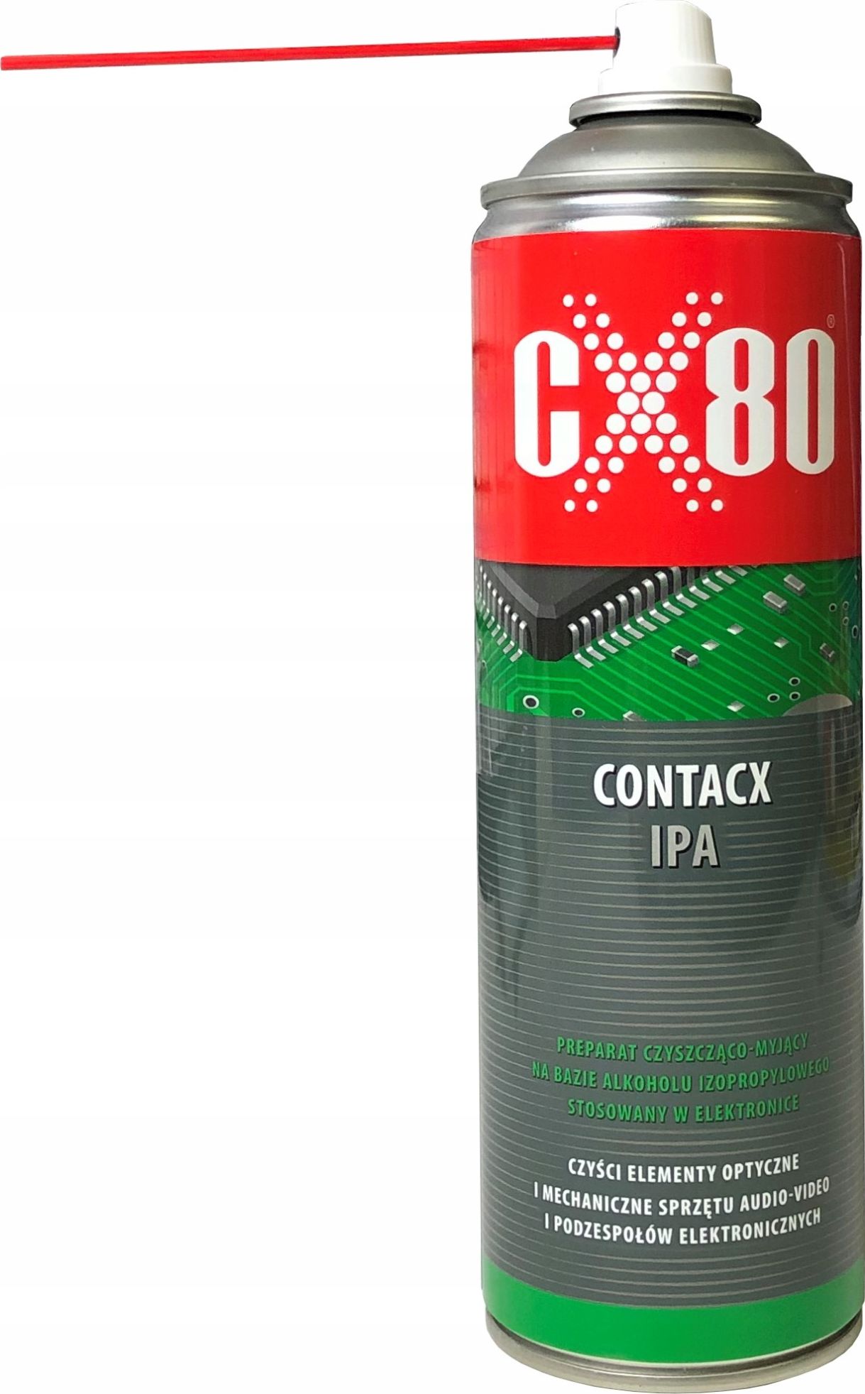 CX80 CONTACX Preparat czyszczacy elektrotechniczny Duospray 500ml 99.222 (5907640602227) tīrīšanas līdzeklis