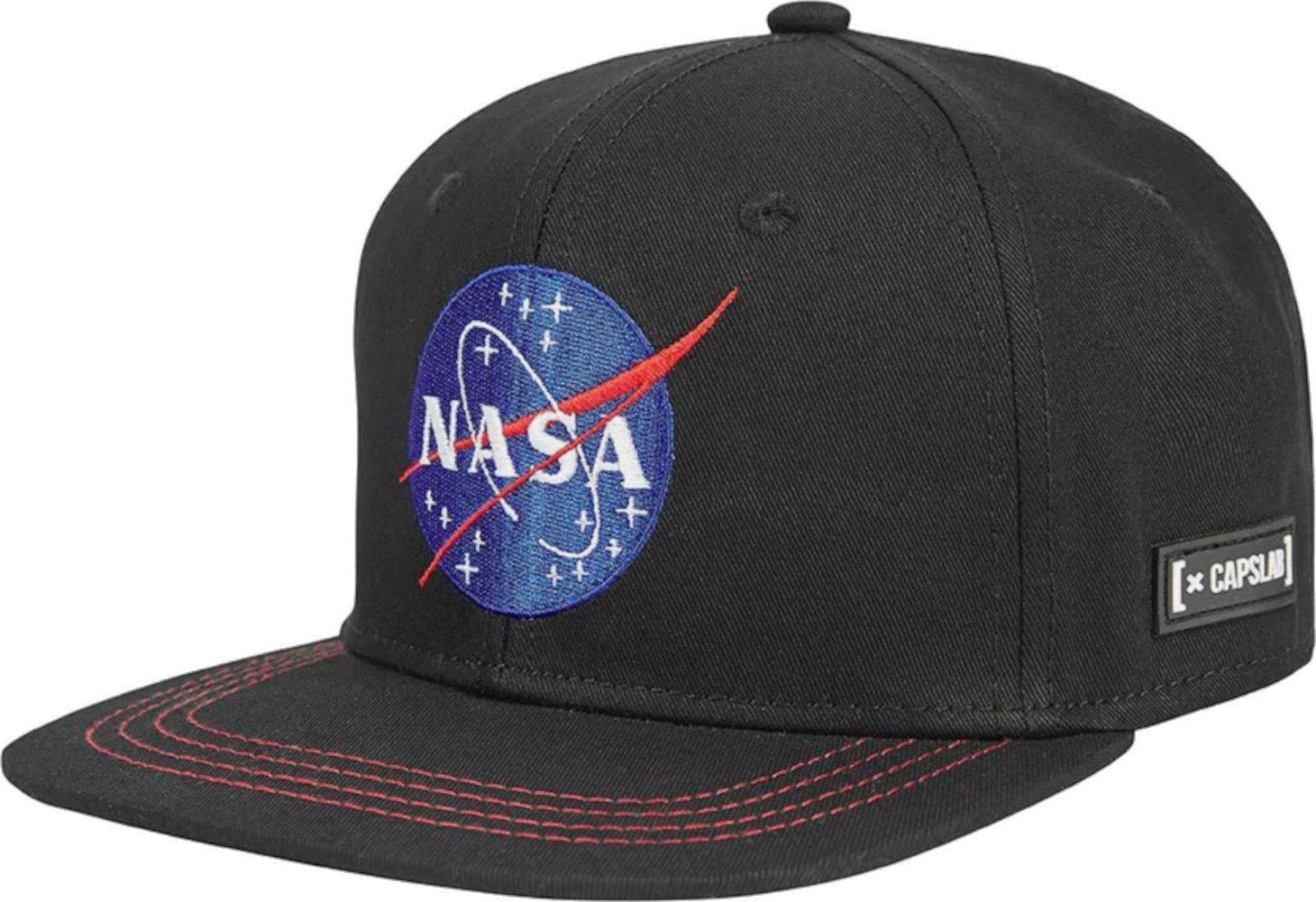 Capslab Capslab Space Mission NASA Snapback Cap CL-NASA-1-US2 Czarne One size CL-NASA-1-US2 (3614001438105)