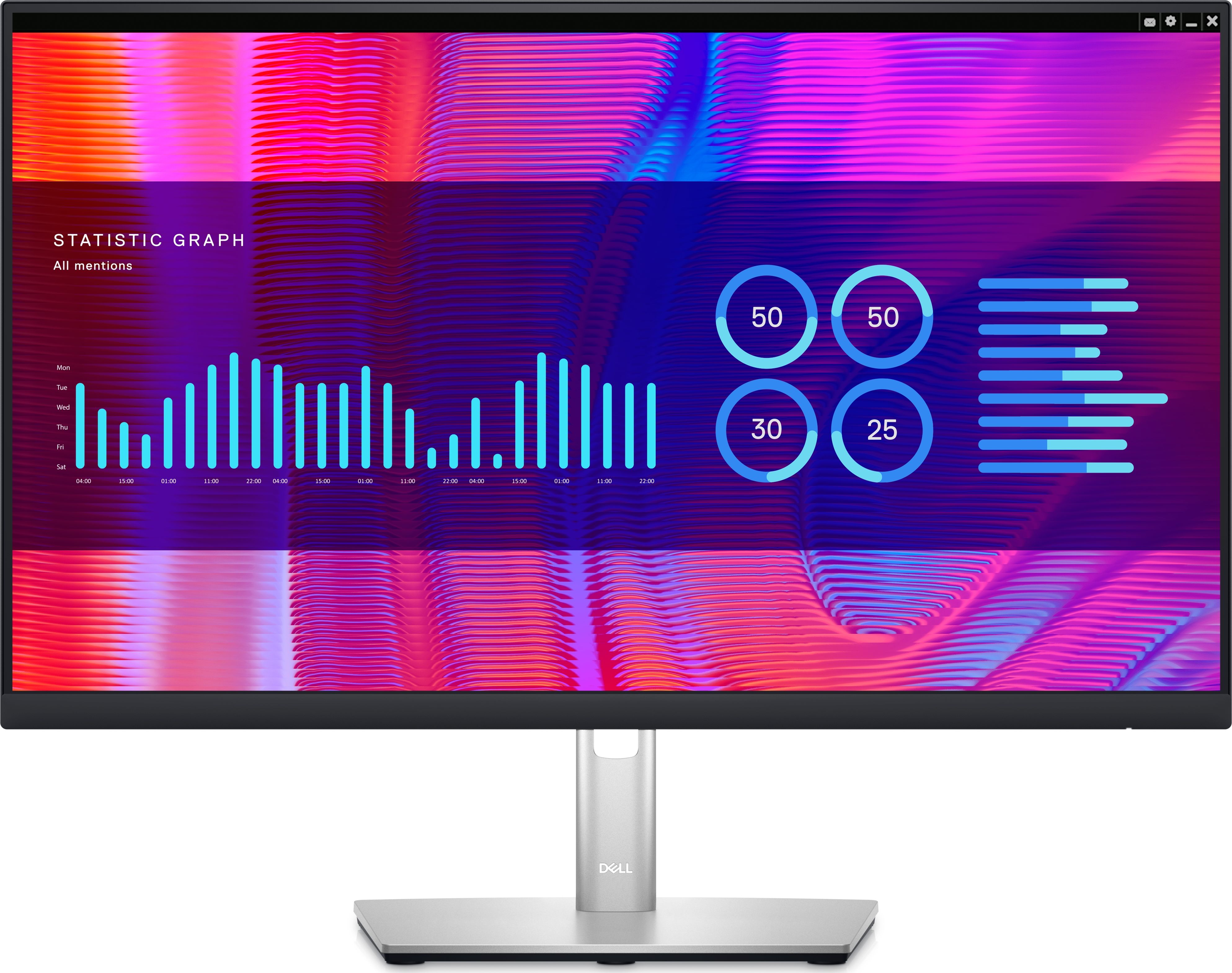 Dell USB-C Hub Monitor P2423DE 23.8 ", IPS, QHD, 2560 x 1440, 16:9, 5 ms, 300 cd/m, Black, 60 Hz monitors