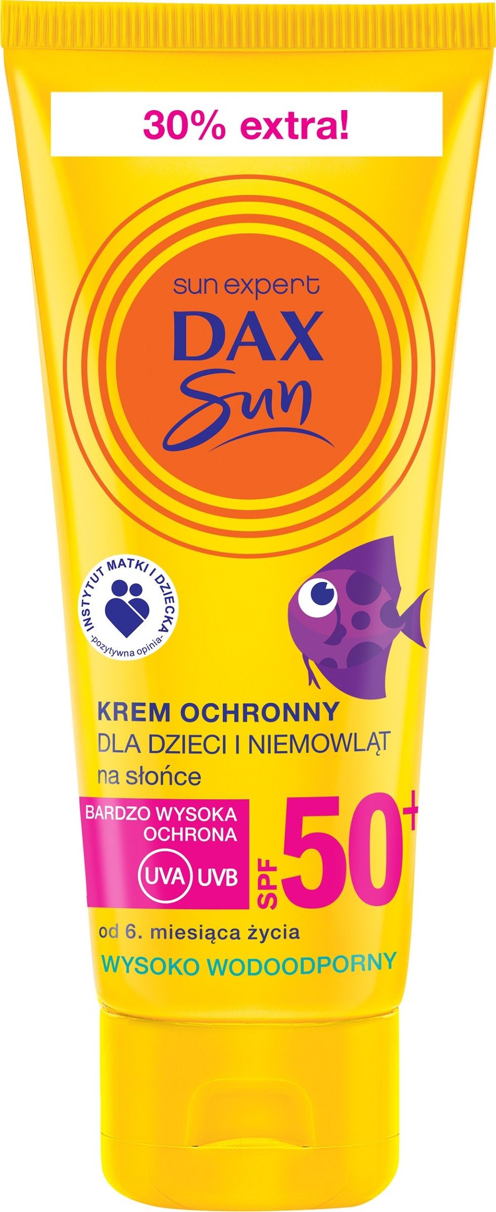 Dax Sun Krem ochronny dla dzieci i niemowlat SPF 50+, 75ml 073459 (5900525053459)