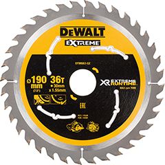 Dewalt Tarcza pilarskia do pilarki tarczowej 190mm 36 zebow (DT99563) Elektriskais zāģis