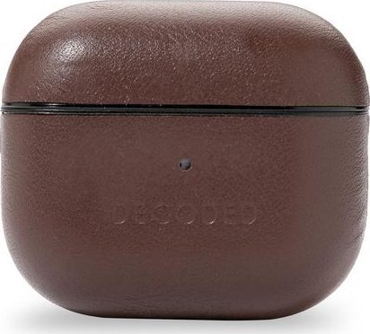 Decoded Leather Aircase Lite for Airpods Gen3 Chocolate Brown aksesuārs mobilajiem telefoniem