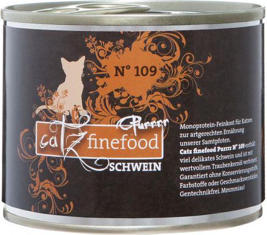 Catz Finefood Purrrr N.109 Wieprzowina puszka 200g 14815 (4260101769442) kaķu barība