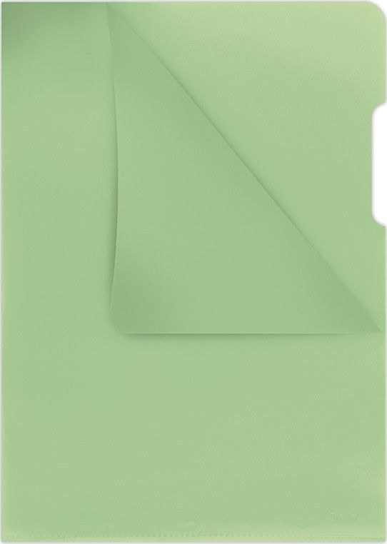Donau Obwoluta DONAU typu L, PP, A4, krystal, 180mikr., zielona ^ 1784095PL-06 (5901498024545) laminators