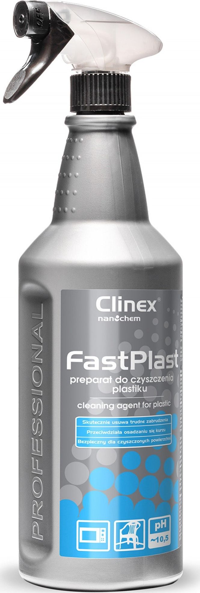 Clinex Preparat do czyszczenia plastiku FastPlast 1L 77-695 (5907513273707) Sadzīves ķīmija
