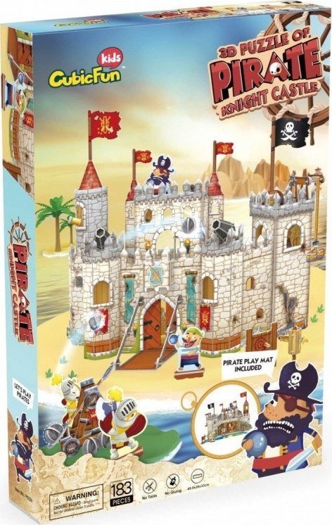 Puzzle 3D - Pirate Castle puzle, puzzle