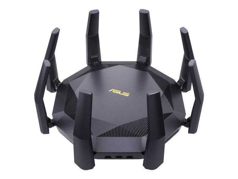 ASUS RT-AX89X - Wireless Router - 802.11a/b/g/n/ac/ax - Desktop 4718017122320 datortīklu aksesuārs