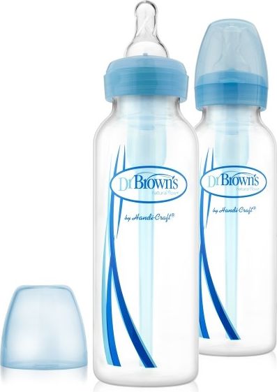 Dr Browns Butelki do karmienia 250 ml, 2 sztuki (000762) 000762 (072239306376) bērnu barošanas pudelīte