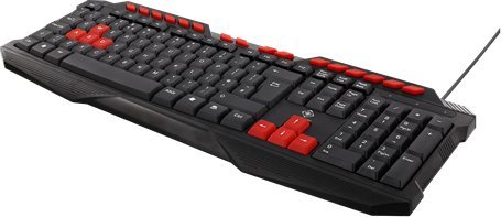 Deltaco Gaming GAM-024UK Czarna klaviatūra