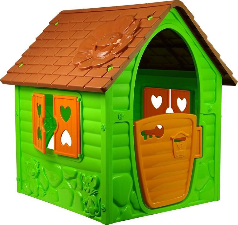 Dorex Domek dla dzieci 456 zielony 11920 (5904665995464) Rotaļu mājas un slidkalniņi