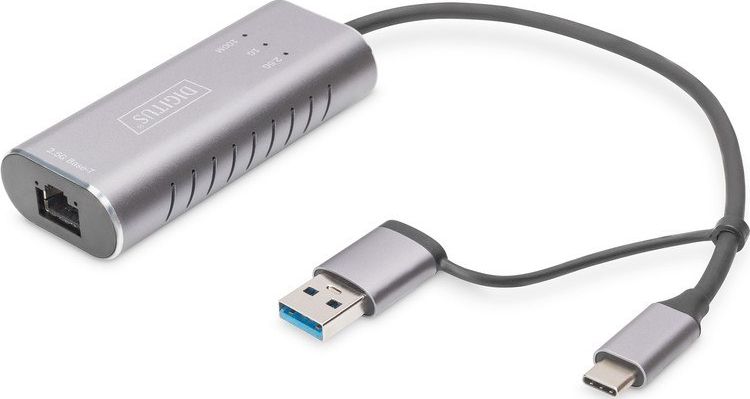 Digitus USB-C 3.0 Gigabit Adapter - USB3.0 / USB C 3.1