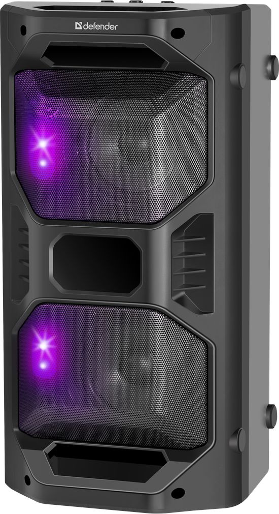 Defender Rage Stereo portable speaker Black 50 W pārnēsājamais skaļrunis