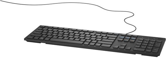 Keyboard USB Dell KB216 Multimedia black klaviatūra