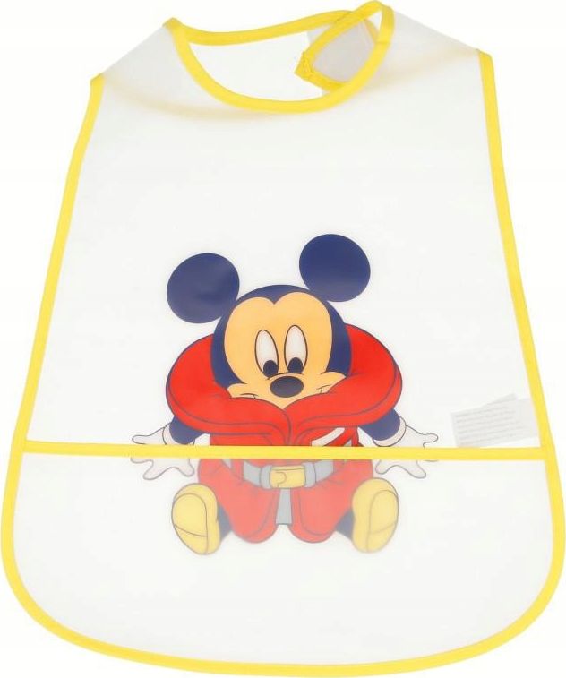 Disney Sliniak Mickey Mouse z kieszonka 2 szt. 36764-uniw (8412497398324)