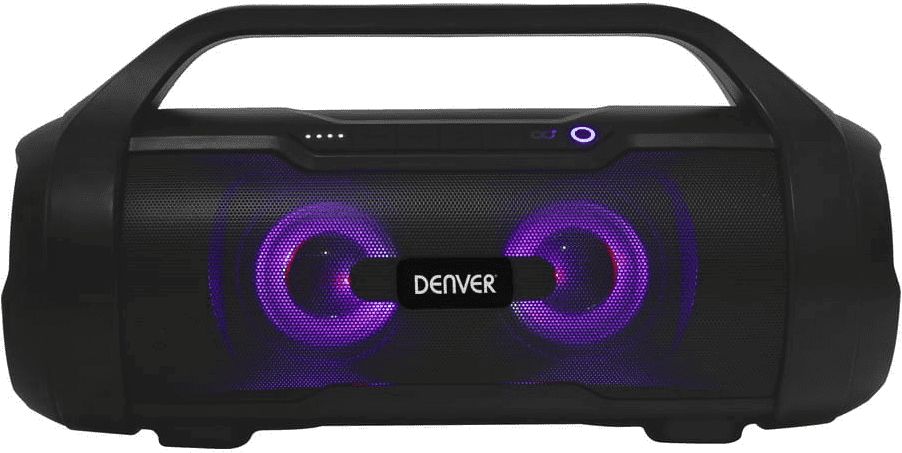 Denver BTG-615 BT Speaker Black pārnēsājamais skaļrunis