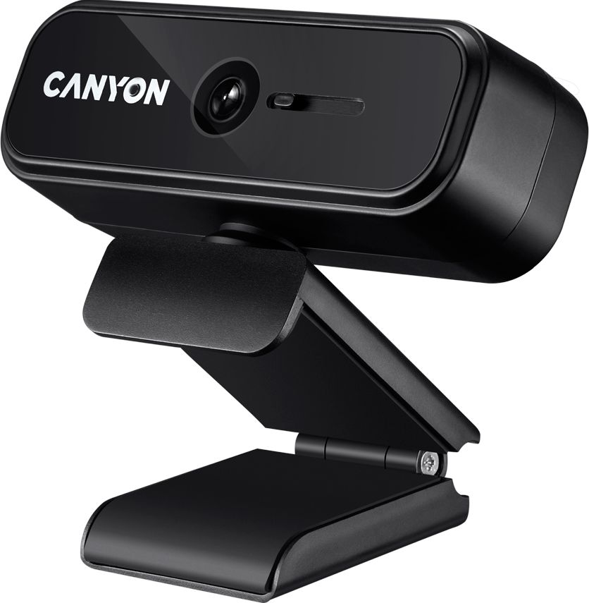 CANYON C2N 1080P full HD 2.0Mega fixed focus webcam with USB2.0 connector, 360 degree rotary view scope, built in MIC, Resolution 1920*1080, web kamera
