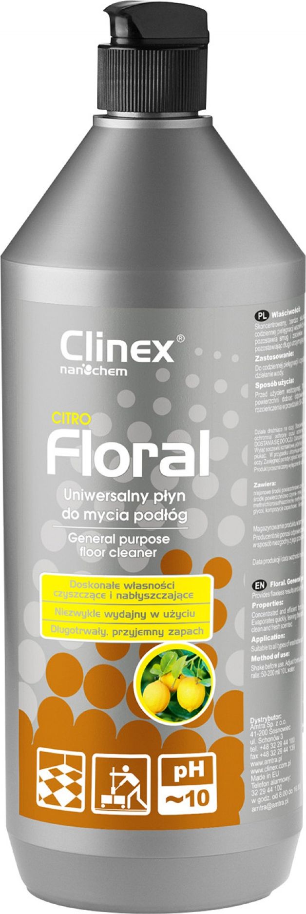 Clinex Srodek do mycia (czyszczenia) Q-connect (77896) PBSX0576 (5907513273622) Sadzīves ķīmija