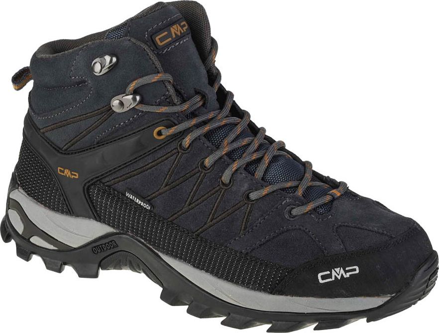 Buty trekkingowe meskie CMP Rigel Mid Trekking Shoe Wp Antracite/Arabica r. 46 (3Q12947-68UH) 3Q12947-68UH (8057153566008) Tūrisma apavi