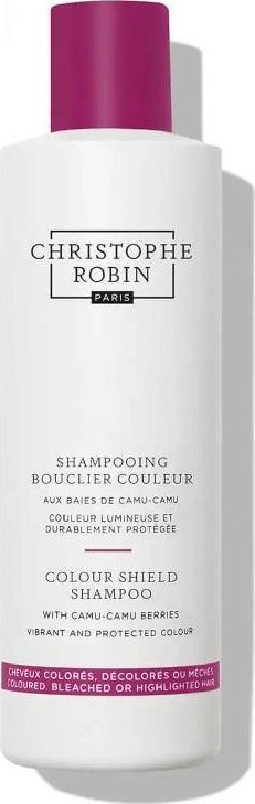 Christophe Robin Color Shield Shampoo With Camu Camu Berries delikatny szampon chroniacy kolor wlosow farbowanych i rozjasnianych 250ml 1210 Matu šampūns