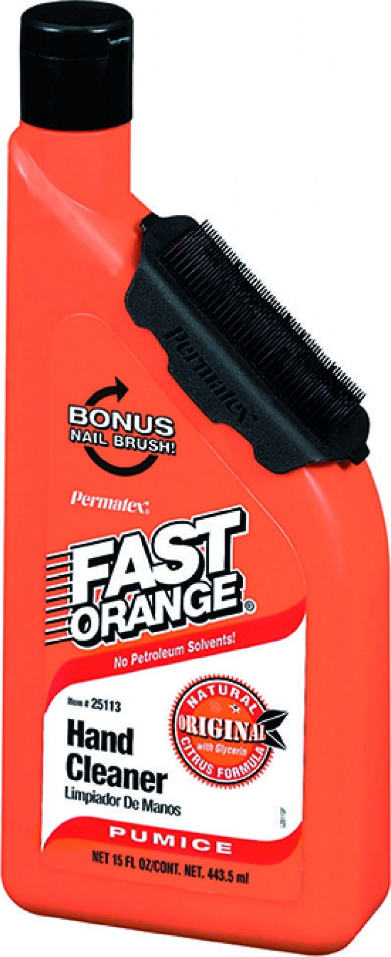 Clinex Fast Orange PERMATEX hand washing emulsion 444ml Sadzīves ķīmija